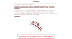 Desktop Screenshot of latches.webslaves.com