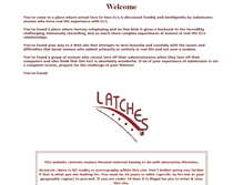 Tablet Screenshot of latches.webslaves.com
